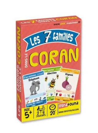 Jeu de sept 7 familles dans le Coran - 2 à 6 joueurs - Dès 5 ans - Collectif - Jeu / jouet