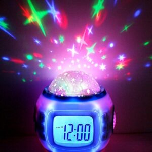 La Veilleuse Coranique du Petit Musulman (Lampe - Réveil - Projecteur - Coran - Invocations) - Bilingue français / arabe - Jeu / jouet