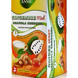 Boisson instantanée au gingembre, miel et Graviola corossol - Alimentaire