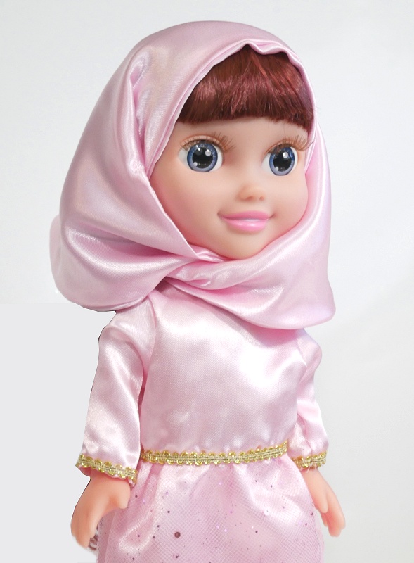 Poupée musulmane "Chifa" parlante (version de luxe) - Vêtement rose - Jeu / jouet