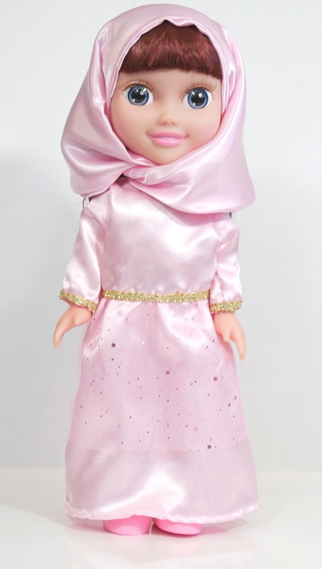 Poupée musulmane "Chifa" parlante (version de luxe) - Vêtement rose - Jeu / jouet
