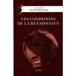 Les conditions de la renaissance, de Malek Bennabi, Collection Malek Bennabi